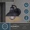 Vaxcel Harwich Black Motion Sensor Dusk to Dawn Coastal Outdoor Wall Light T0260 - alternate 7